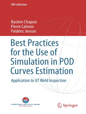 cover image of Best Practices for the Use of Simulation in POD Curves Estimation